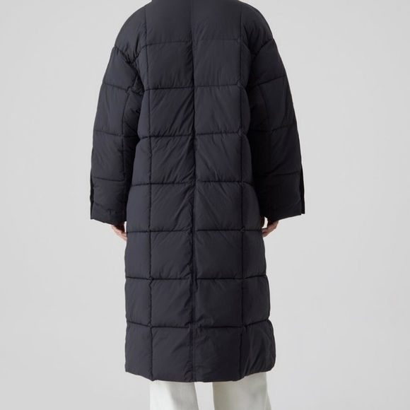 Closed official Black Puffer Quilted Coat - Picture 3 of 9